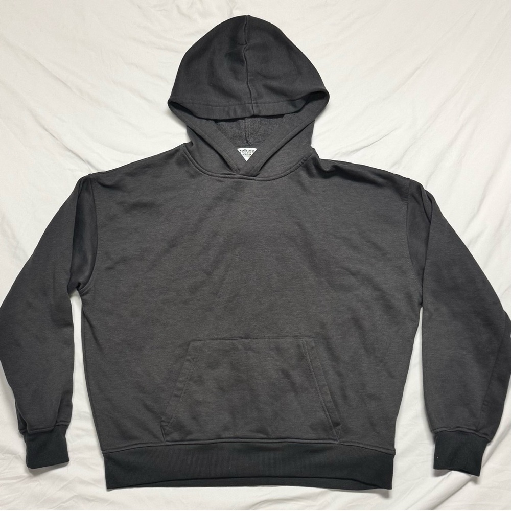 Refuge Charcoal Gray Hoodie